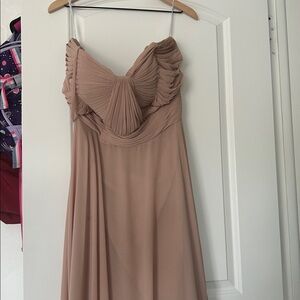 Watters and Watters Strapless Dress